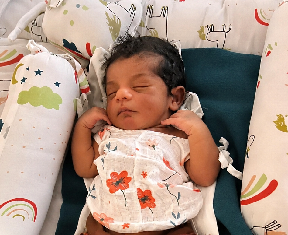 Sleeping and posing